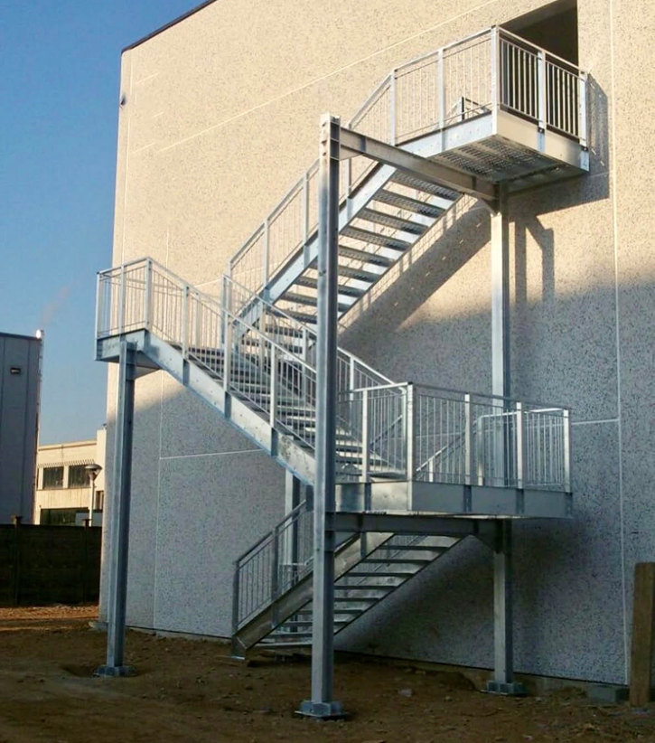 scala di sicurezza mantova